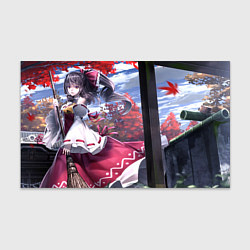 Бумага для упаковки Touhou Project Рейму Autumn, цвет: 3D-принт