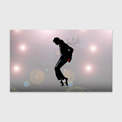 Бумага для упаковки Майкл Джексон под прожекторами - с автографом, цвет: 3D-принт