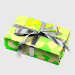 Бумага для упаковки Doom токсичное лого броня, цвет: 3D-принт — фото 2