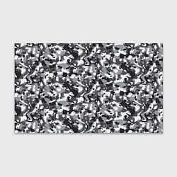 Бумага для упаковки Пиксельный камуфляж серого цвета, цвет: 3D-принт