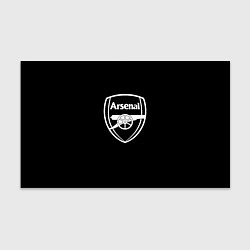 Бумага для упаковки Arsenal fc белое лого, цвет: 3D-принт