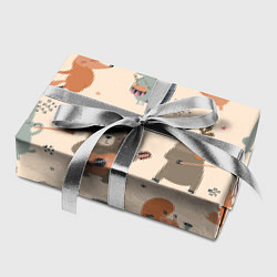 Бумага для упаковки Животные с инструментами, цвет: 3D-принт — фото 2