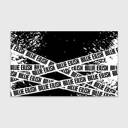 Бумага для упаковки Billie Eilish steel music eng, цвет: 3D-принт