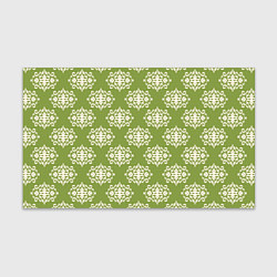 Бумага для упаковки Винтажный орнамент на зеленом, цвет: 3D-принт