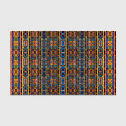 Бумага для упаковки Полоски африканские яркие, цвет: 3D-принт