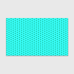 Бумага для упаковки Паттерн неоновый циан со звездами, цвет: 3D-принт
