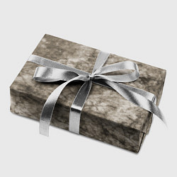 Бумага для упаковки Абстракция - серый грязный гранж, цвет: 3D-принт — фото 2