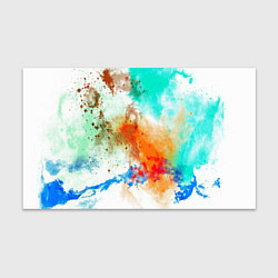 Бумага для упаковки Штрихи красок цветные, цвет: 3D-принт