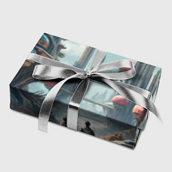 Бумага для упаковки Планета фантастика, цвет: 3D-принт — фото 2