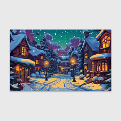 Бумага для упаковки Глубокая зимняя ночь перед рождеством, цвет: 3D-принт