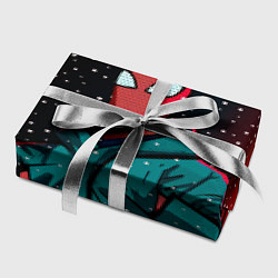 Бумага для упаковки Новогодний человек паук, цвет: 3D-принт — фото 2