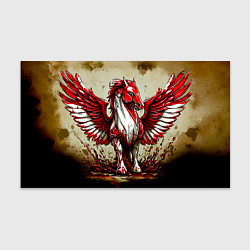 Бумага для упаковки Красный пегас, цвет: 3D-принт