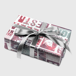 Бумага для упаковки Паттерн газеты - Гарри Поттер Сириус Блэк и Люциус, цвет: 3D-принт — фото 2