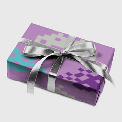 Бумага для упаковки Пиксели, цвет: 3D-принт — фото 2