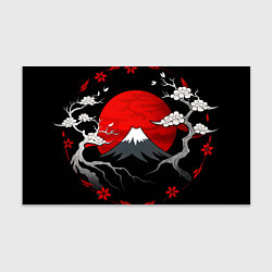 Бумага для упаковки Японский вулкан, цвет: 3D-принт