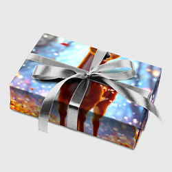 Бумага для упаковки Олень в искристом лесу, цвет: 3D-принт — фото 2