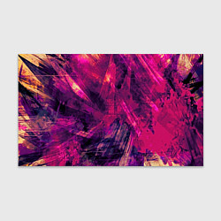 Бумага для упаковки Абстракция - pink-violet corners, цвет: 3D-принт