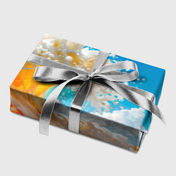 Бумага для упаковки Все дуреют с этого моря пива, цвет: 3D-принт — фото 2