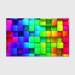 Бумага для упаковки Кубики, цвет: 3D-принт