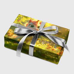 Бумага для упаковки Единорог в летнем лесу, цвет: 3D-принт — фото 2