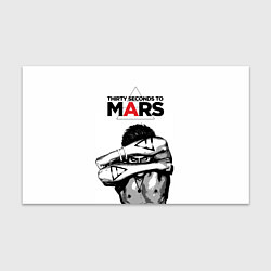 Бумага для упаковки 30 Seconds to Mars - poster, цвет: 3D-принт