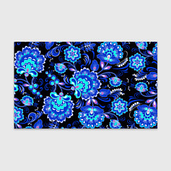 Бумага для упаковки Хохлома негатив, цвет: 3D-принт