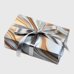 Бумага для упаковки Жидкое белое золото, цвет: 3D-принт — фото 2