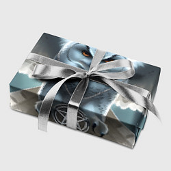 Бумага для упаковки Лес и белая сова, цвет: 3D-принт — фото 2