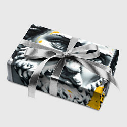 Бумага для упаковки Античный портрет и краска, цвет: 3D-принт — фото 2