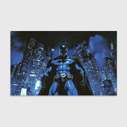 Бумага для упаковки Бэтмен синий город, цвет: 3D-принт