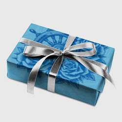 Бумага для упаковки Штурвал и три розы, цвет: 3D-принт — фото 2