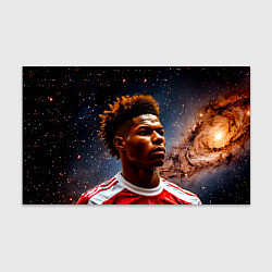 Бумага для упаковки Маркус Рашфорд и космос, цвет: 3D-принт