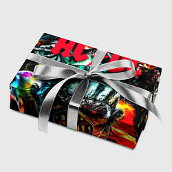 Бумага для упаковки ACDC рок монстры, цвет: 3D-принт — фото 2