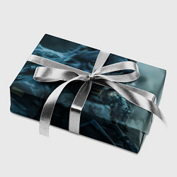 Бумага для упаковки Волк солдат, цвет: 3D-принт — фото 2