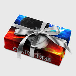 Бумага для упаковки Сектор газа молнии на фоне, цвет: 3D-принт — фото 2