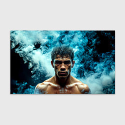 Бумага для упаковки Артуро Гатти в дыму, цвет: 3D-принт