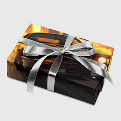 Бумага для упаковки БМВ на фоне заката, цвет: 3D-принт — фото 2