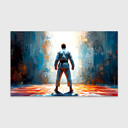 Бумага для упаковки Дзюдоист, цвет: 3D-принт