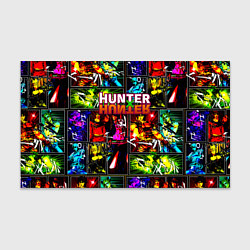 Бумага для упаковки Hunter x hunter neon anime, цвет: 3D-принт