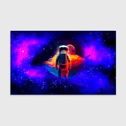 Бумага для упаковки Огненный путь космонавта, цвет: 3D-принт