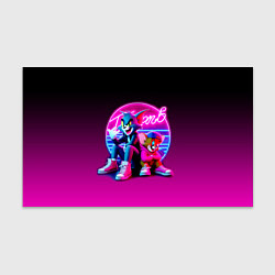 Бумага для упаковки Tom and Jerry - neon glow fantasy, цвет: 3D-принт