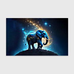 Бумага для упаковки Космический слон в звездной галактике, цвет: 3D-принт