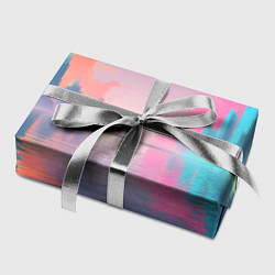 Бумага для упаковки Город в розовом тумане, цвет: 3D-принт — фото 2