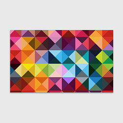 Бумага для упаковки Цветные квадраты, цвет: 3D-принт