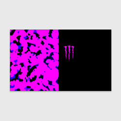 Бумага для упаковки Monster energy neon camo, цвет: 3D-принт