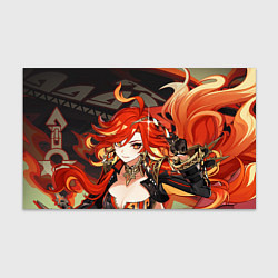 Бумага для упаковки Mavuika Genshin Impact, цвет: 3D-принт