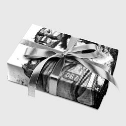 Бумага для упаковки Squid Game Игрок 067 держит маску, цвет: 3D-принт — фото 2