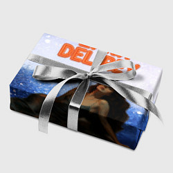 Бумага для упаковки Lana Del Rey лежит, цвет: 3D-принт — фото 2