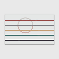 Бумага для упаковки Stripes and circle, цвет: 3D-принт