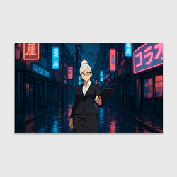 Бумага для упаковки Dandadan Seiko в городе с планшетом, цвет: 3D-принт